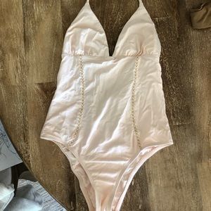 NWOT L Space Open Back One Piece